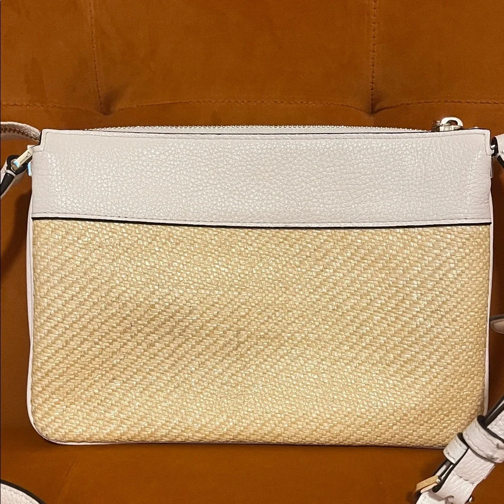 Kate Spade White and Tan Crossbody Bag - Picture 2 of 5